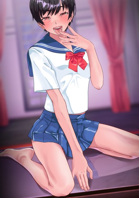 アクメ番長あかねさんファンサイト更新したよ(ピクシブにH漫画とリンクあるよ)#アヘ顔 