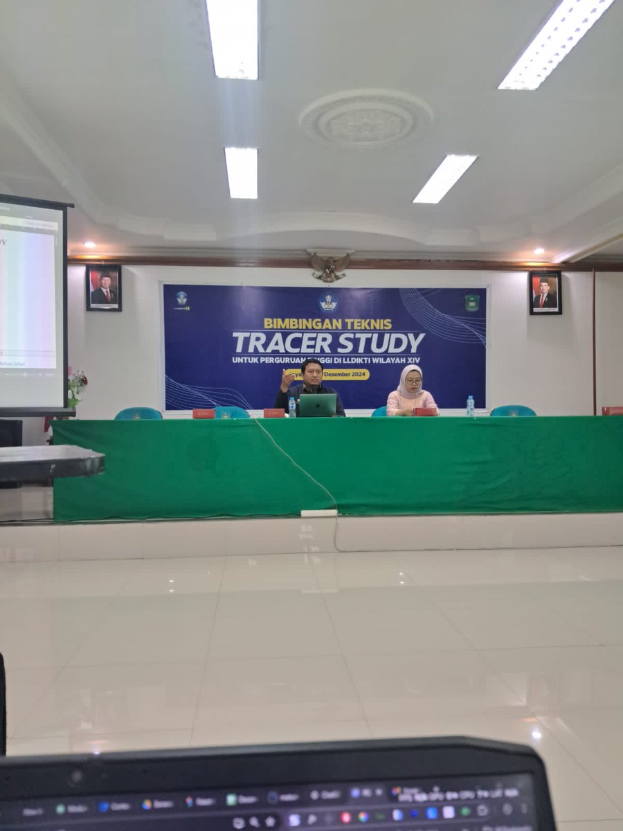 asephs82's tweet photo. Bimbingan teknis tracer study untuk Perguruan Tinggi di LLDikti Wilayah XIV

hari, tanggal: Rabu-Sabtu, 4-7 Desember 2024
tempat: Universitas YAPIS Papua (UNIYAP) Jayapura https://t.co/vMv5MszSXP