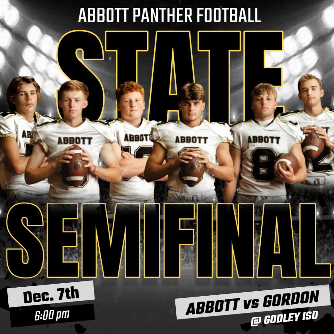 Abbott Panther Football tweet media