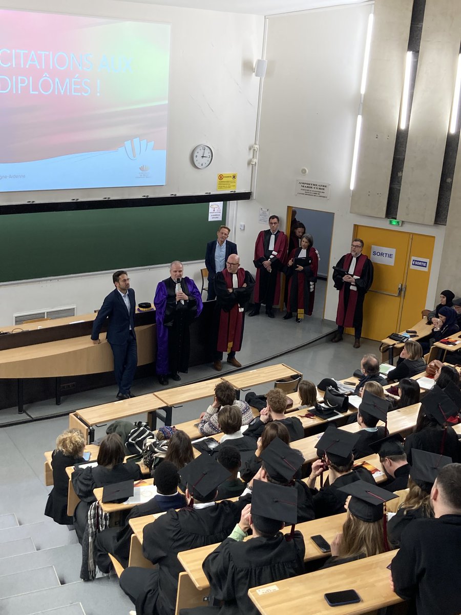 UFR_STAPS_Reims's tweet photo. Lancement de la Remise de diplômes  2024 de l’UFR STAPS @universitereims #diplomes #etudes #superieures https://t.co/BWee72qHdN