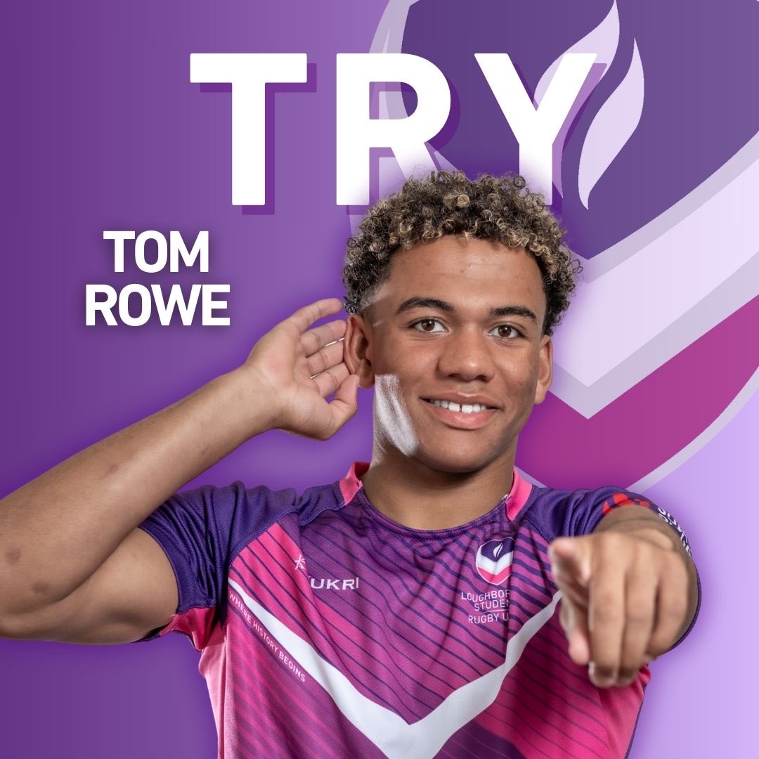 LboroRugby's tweet photo. 2β
Fantastic start with some through play from Lboro⦠no.14 Tom Rowe with the first try of the game!
5-0
#nationalleaguerugby #rugby #LOUvsMAC #africanviolet https://t.co/VeX8BhyE5L