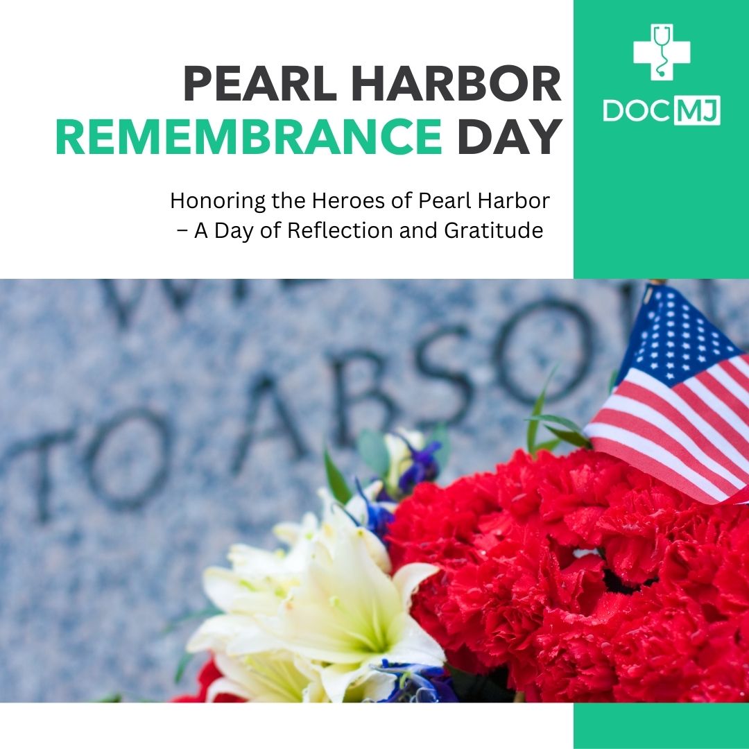 DocMJPatients's tweet photo. We pause today to honor and remember the bravery and sacrifice of those who served at Pearl Harbor. Their courage will never be forgotten. #PearlHarborRemembranceDay - #DocMJ https://t.co/ta93ybXUXt