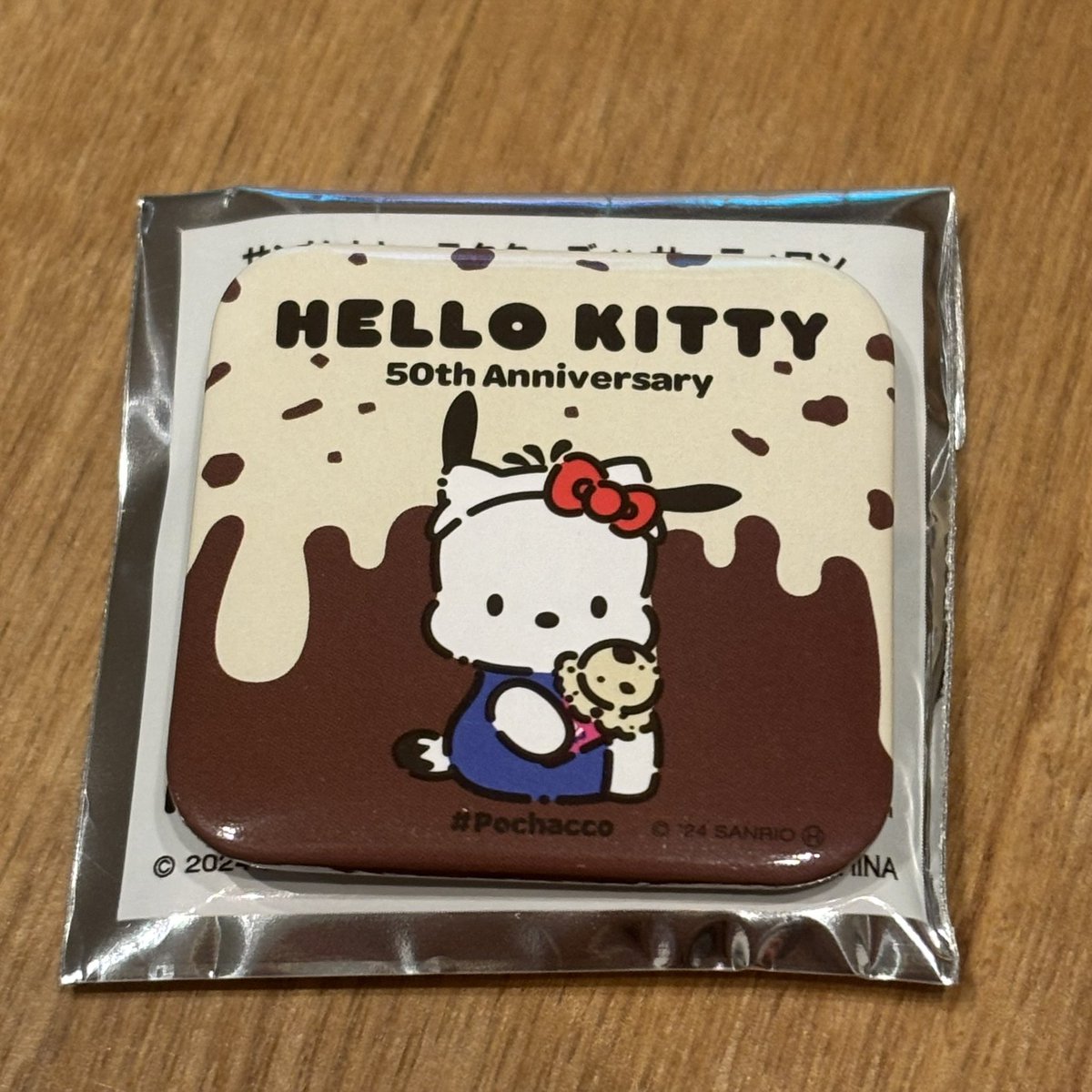 mouse9_3's tweet photo. サンリオキャラクターズ
サーティーワン　サーティワン
オリジナル缶バッジ

譲　ポチャッコ
求　ハローキティ

郵送での交換希望です✨
お気軽にお声掛けください！ https://t.co/A8tFGiNw8a