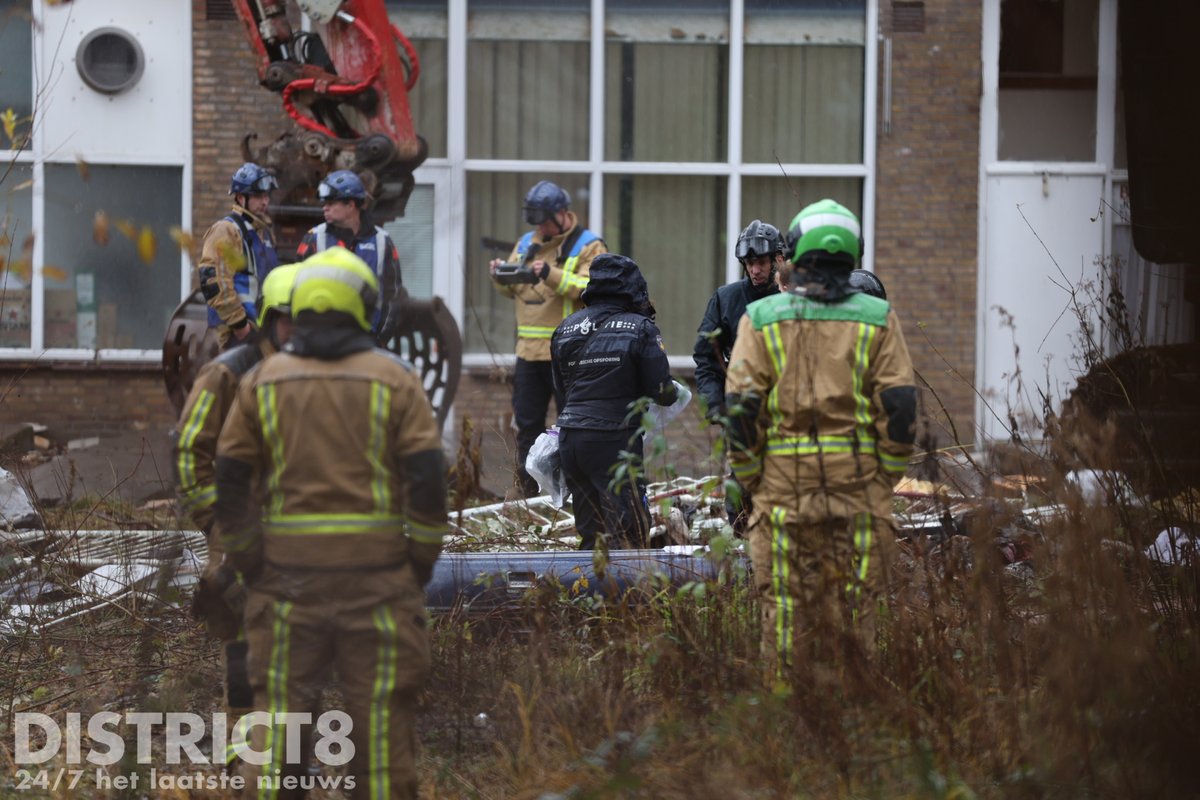 Overleden persoon onder puin vandaan gehaald in Den Haag