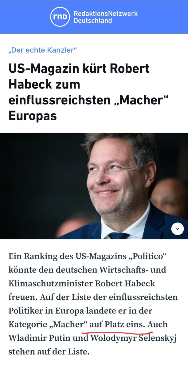 <a href="/IngenieurGruen/">Der Grüne Ingenieur</a> #TeamRobert
#TeamHabeck 
#Habeck4Kanzler weil 
#HabeckKannKanzler ‼️ 
😌😊💚💚💚✌️