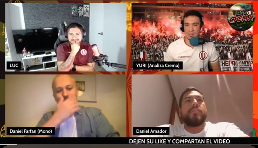 💫𝙌𝙐𝙀 𝘽𝙐𝙀𝙉𝘼 𝙀𝙉𝙏𝙍𝙀𝙑𝙄𝙎𝙏𝘼 💫

youtube.com/live/_9VrxMumK…

No te pierdas esta conversa donde se siente pⓊra Ⓤ y lo que <a href="/Universitario/">Universitario</a> esta logrando como institución.

🎙️ <a href="/Luckike1/">Luc</a> "La Garra de Luc"
🎙️ <a href="/YuriAlarcon18/">Yuri Alarcón (Analiza Crema)</a> "Analiza Crema"
<a href="/ElReferenteU/">El Referente</a>
<a href="/Fatalinha_U/">Fatalinha_U</a>