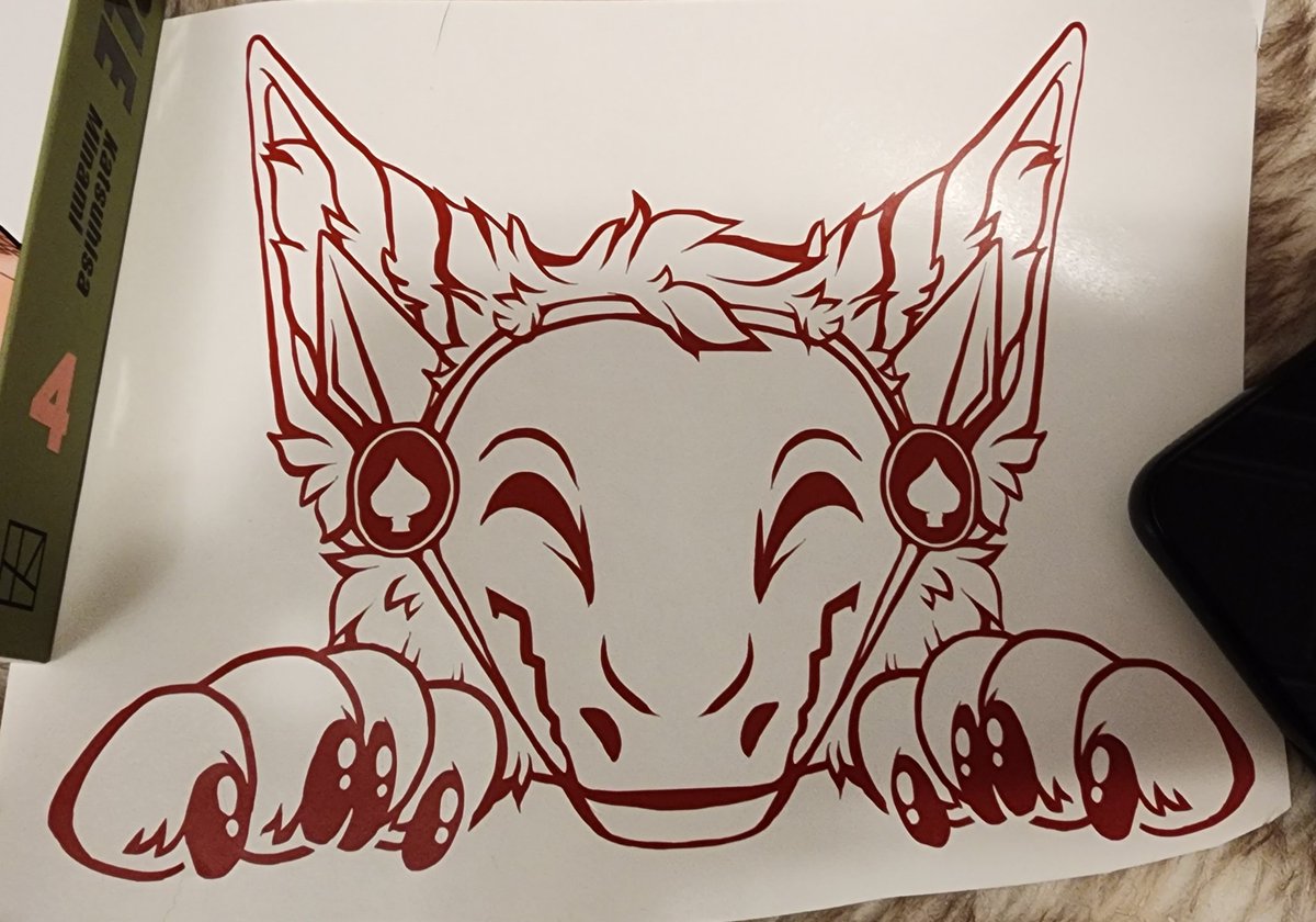 Nightspiritwing's tweet photo. Custom Vinyl peeking decals! 
$20 plus shipping, you pick the color vinyl :) message me to snag one! https://t.co/WpgR9c3Tej