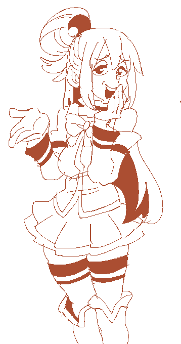 グーでなでてあげたい女神のほほえみ 