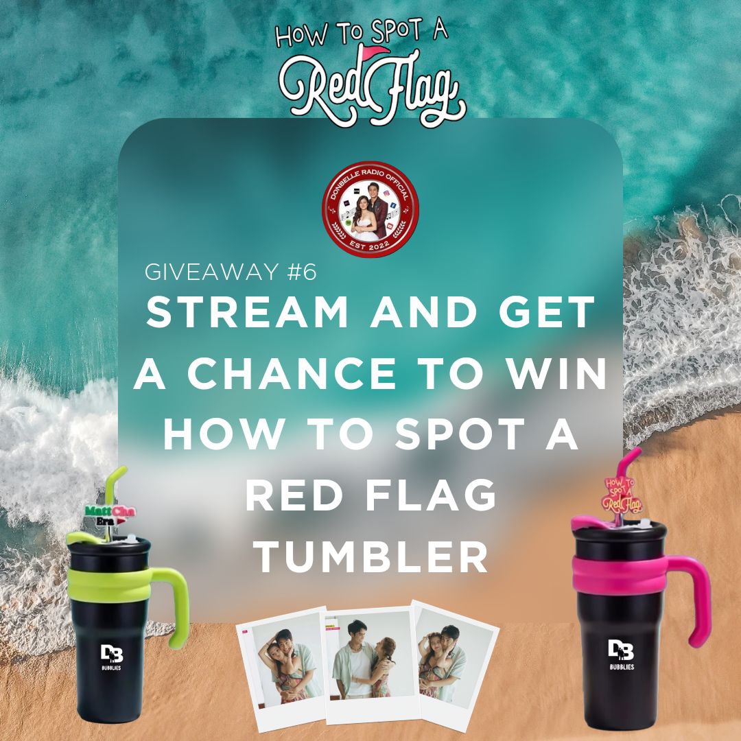 🚩#HowToSpotARedFlag  GA#6

‼️MASS STREAMING PARTY
 STARTS NOW ‼️

Stream and get a chance to win #HTSARF tumbler  ✨

🟢 Stream Episode 1-4
🟢 Screenshot your proof of streaming with time stamp. 
🟢 Stream 8 sets and make a thread.
🟢 ends tom. 10AM