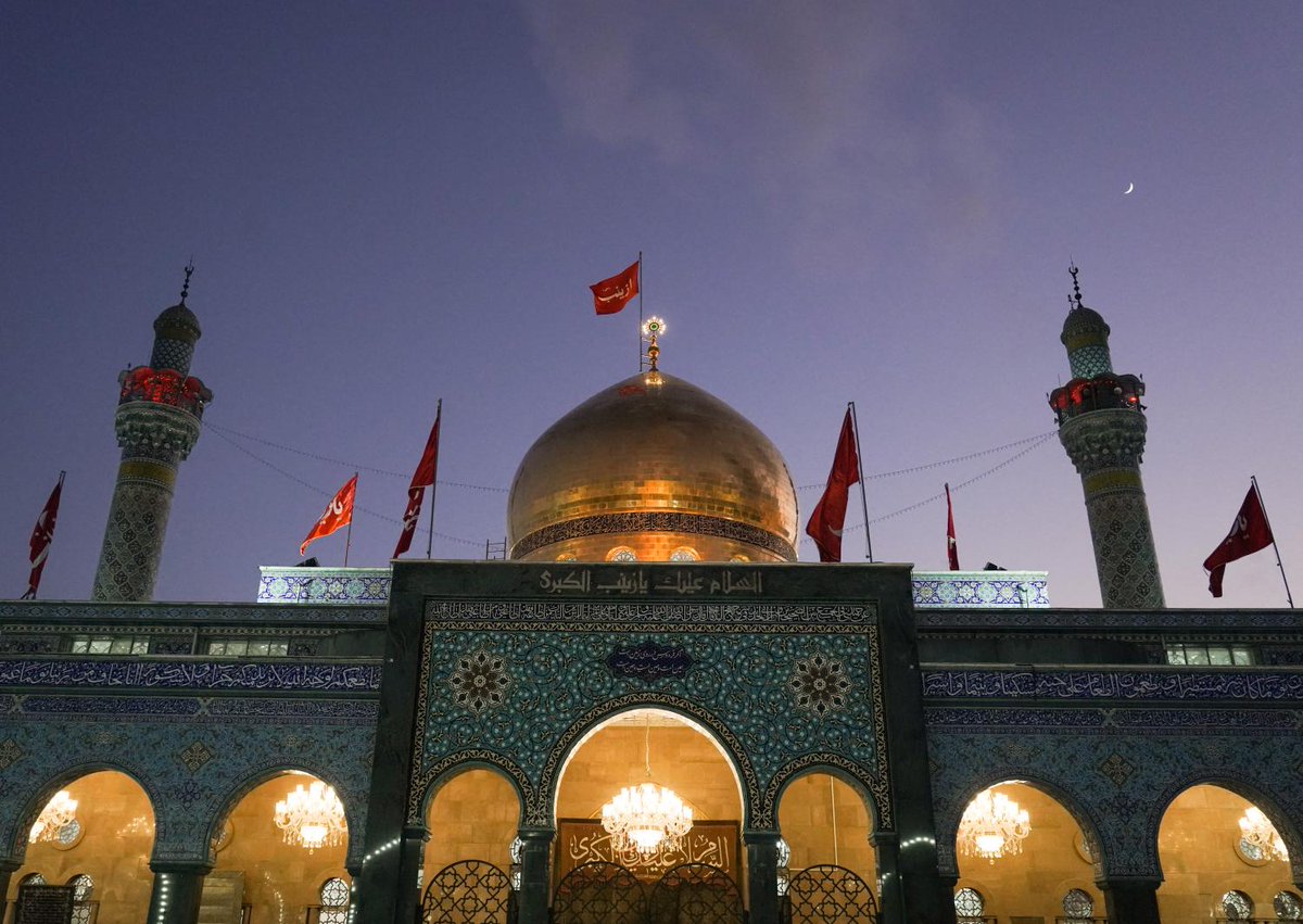 Alastad_98's tweet image. -
يوم مسبية
ويوم مهدد قبرها..

ما لزينب والشام ؟! 💔