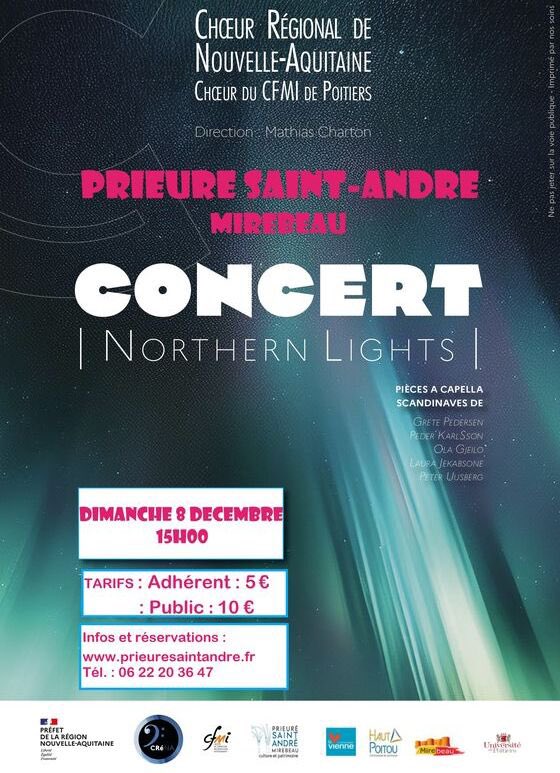 Merci au nombreux public venu hier soir à <a href="/VBuxerolles/">Ville de Buxerolles</a> 
Nous espérons vous avoir fait voyager aux pays des Aurores Boréales 
Vous n’avez pas pu avoir de place ? 
2eme chance 😉 <a href="/MathiasCharton/">Charton Mathias</a> <a href="/daacpoitiers/">Daac de Poitiers</a>