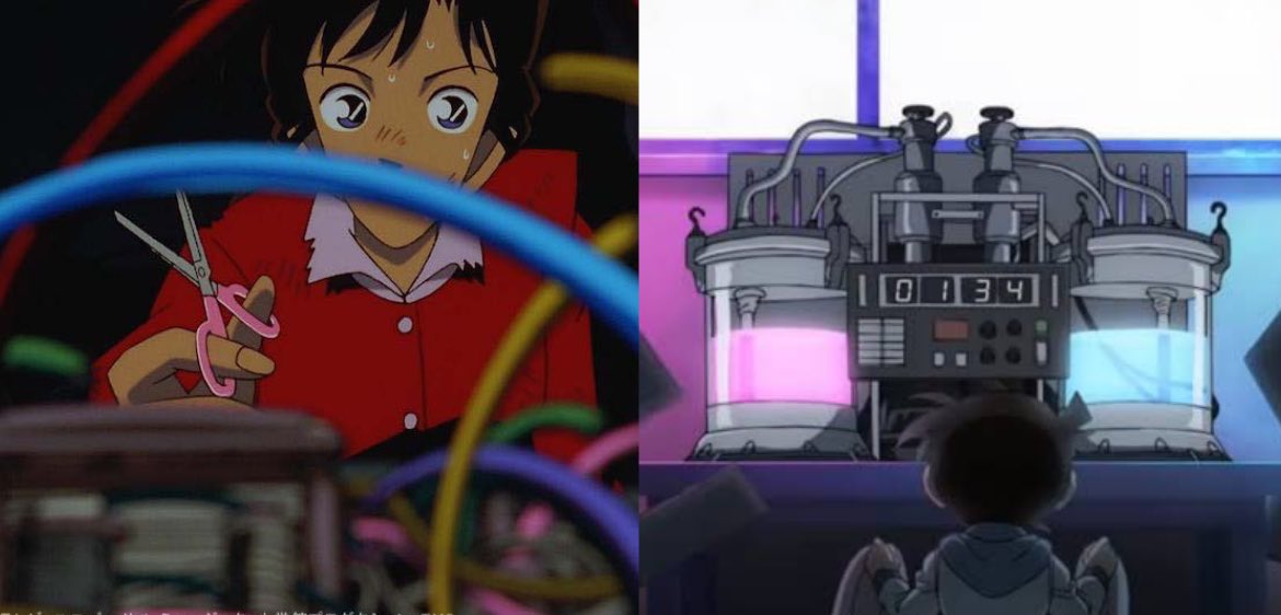 ハロウィンの花嫁｣ ⇒摩天楼のオマージュ(都会舞台/爆発) ｢黒鉄の魚影