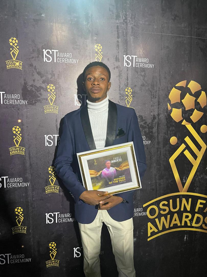 Don_Kizzy234's tweet photo. REFEREE OF THE YEAR AWARD WINNER!
Humbled & grateful for this recognition! Thanks to loved ones, colleagues & the refereeing community for their support! #RefereeOfTheYear #AwardWinner #Grateful
#MODERN_REFEREE 🔥 https://t.co/8KoDRcwSK7