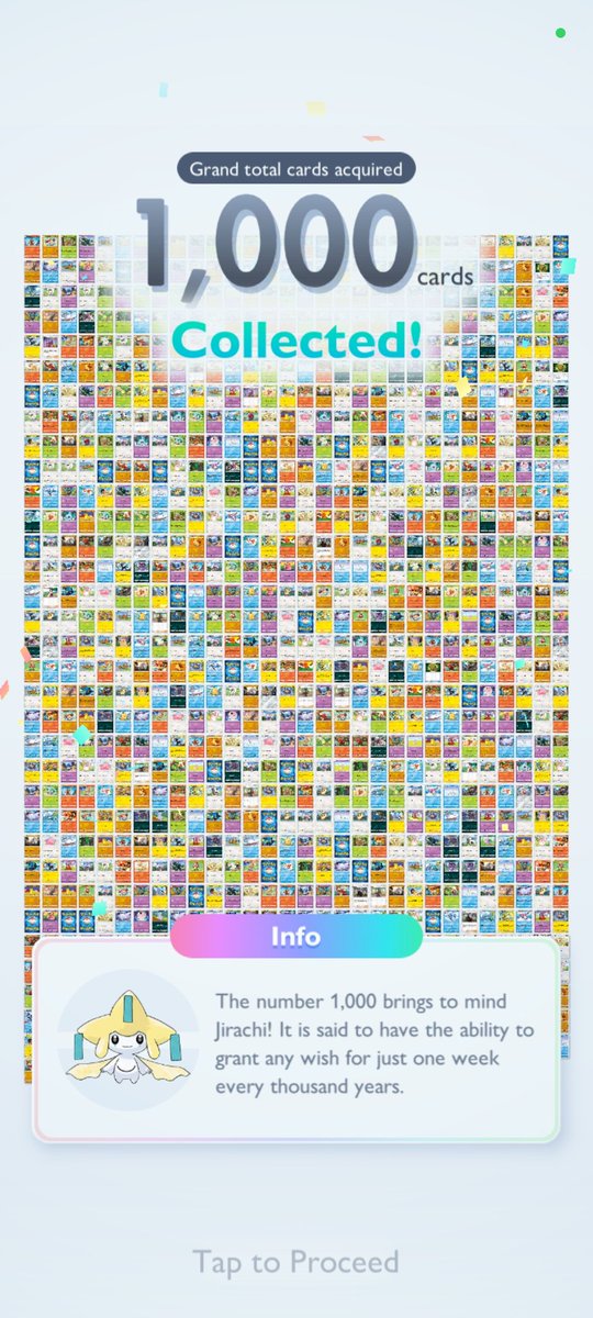 Got it!
#1,000 milestone!

#PokemonTCGPocket