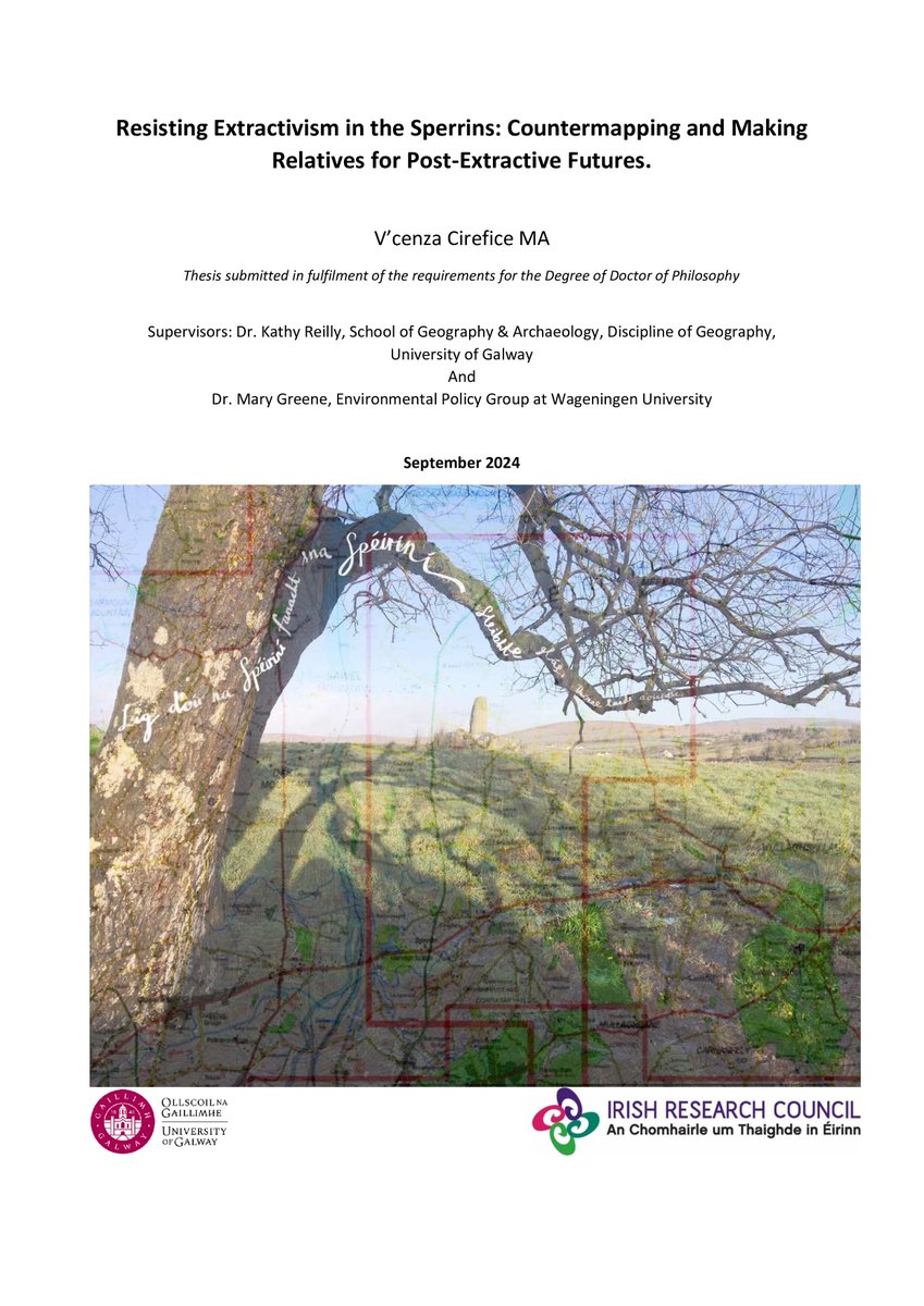 V'cenza Cirefice (@cenza_v) on Twitter photo Delighted I passed my viva last week with no corrections! Thanks so much to my examiners <a href="/RJElmhirst/">Rebecca Elmhirst</a> and Frances Fahy for such an enriching experience and my supervisors <a href="/DrMaryGreene/">Mary Greene</a> and <a href="/krgeography/">Kathy Reilly</a> and all the participants of my project <3 <a href="/SaveOurSperrins/">Save Our Sperrins</a> <a href="/CAIM_network/">Communities Against the Injustice of Mining</a> Delighted I passed my viva last week with no corrections! Thanks so much to my examiners <a href="/RJElmhirst/">Rebecca Elmhirst</a> and Frances Fahy for such an enriching experience and my supervisors <a href="/DrMaryGreene/">Mary Greene</a> and <a href="/krgeography/">Kathy Reilly</a> and all the participants of my project <3 <a href="/SaveOurSperrins/">Save Our Sperrins</a> <a href="/CAIM_network/">Communities Against the Injustice of Mining</a>