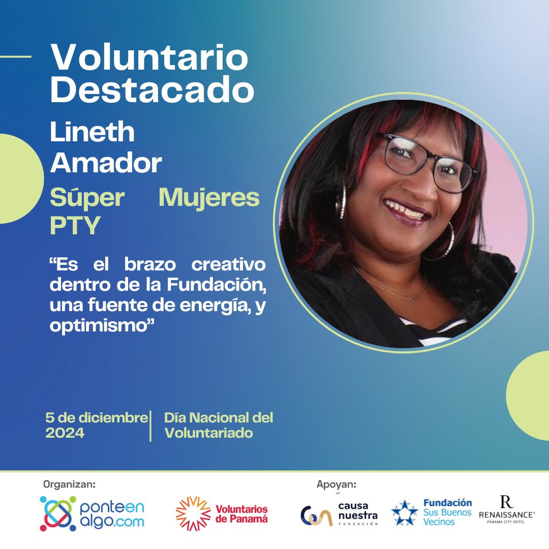 ponteenalgo's tweet photo. @FECPanama #5DeDiciembre
#DiaDelVoluntario 
@VoluntarioPTY 
@ponteenalgo 
Fundación Causa Nuestra
@FundSBV 

@afspanama @IFFPanama @BarriosPanama https://t.co/RdTCnPBPat