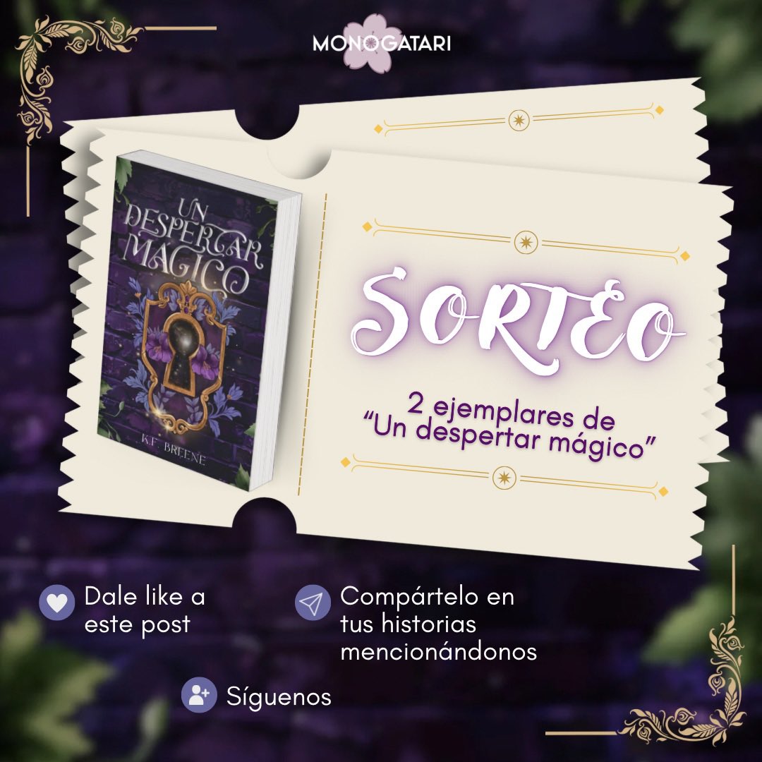 📢¡¡Último día para participar en el SORTEO de 2 ejemplares de “UN DESPERTAR MÁGICO”!!
Participa en nuestra cuenta de instagram: instagram.com/p/DDC4bIvOOmC/…