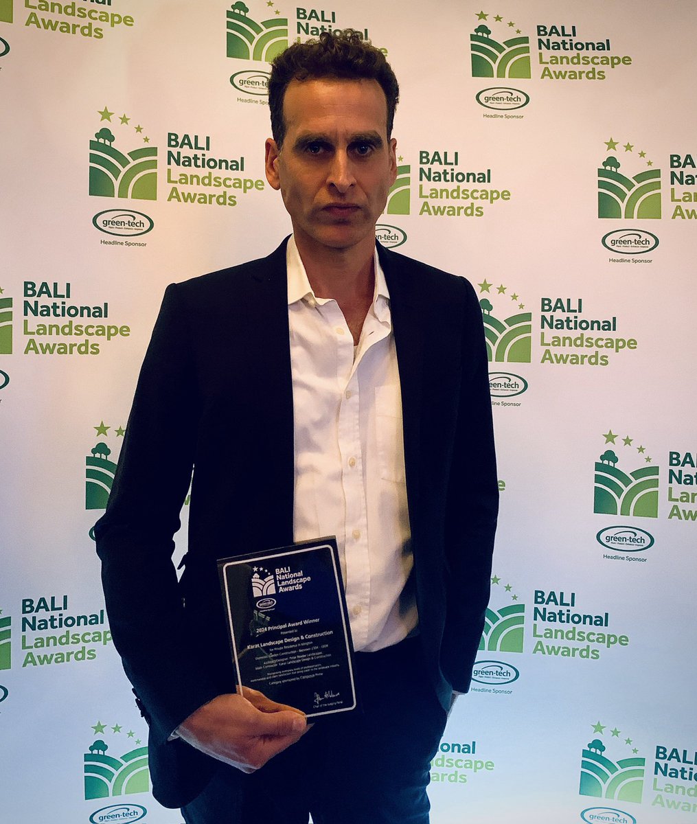 Honoured to be announced Principle winner in our category at the BALI National Landscape Awards. A huge thanks to everyone who helped make this happen. #awardwinning