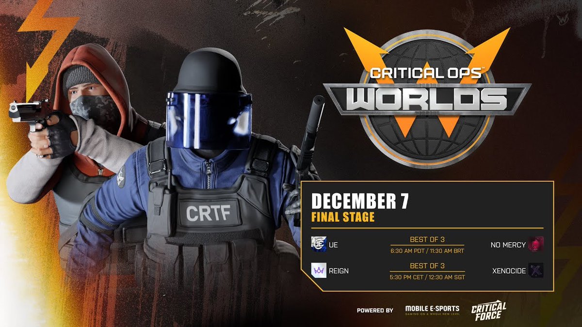 Critical Ops Esports (@cops_esports) on Twitter photo 🚨 The ultimate showdown begins! The Worlds 2024 Playoffs are here, with champions fighting for their legacy. Get ready for the most epic matches yet—watch live now! 🏆🎮
#CriticalOps #Esports #Gaming
youtube.com/live/hrweTkiiQ… 🚨 The ultimate showdown begins! The Worlds 2024 Playoffs are here, with champions fighting for their legacy. Get ready for the most epic matches yet—watch live now! 🏆🎮
#CriticalOps #Esports #Gaming
youtube.com/live/hrweTkiiQ…