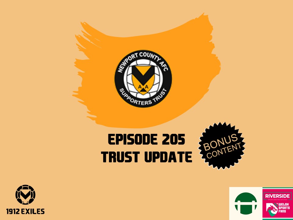 1912 Exiles: Newport County podcast (@1912exiles) on Twitter photo Ep205: Trust update
With County’s game against Carlisle postponed, we fill the void by catching up with Nic & Arnie from the <a href="/NCAFC_Trust/">Newport County AFC Supporters Trust</a>.
LISTEN & SUBSCRIBE
🟢Spotify: tinyurl.com/1912exilesspot…
🍎 Apple: tinyurl.com/1912exilesapple
💻 Online: shows.acast.com/1912exiles
#ncafc 🧡🖤 Ep205: Trust update
With County’s game against Carlisle postponed, we fill the void by catching up with Nic & Arnie from the <a href="/NCAFC_Trust/">Newport County AFC Supporters Trust</a>.
LISTEN & SUBSCRIBE
🟢Spotify: tinyurl.com/1912exilesspot…
🍎 Apple: tinyurl.com/1912exilesapple
💻 Online: shows.acast.com/1912exiles
#ncafc 🧡🖤