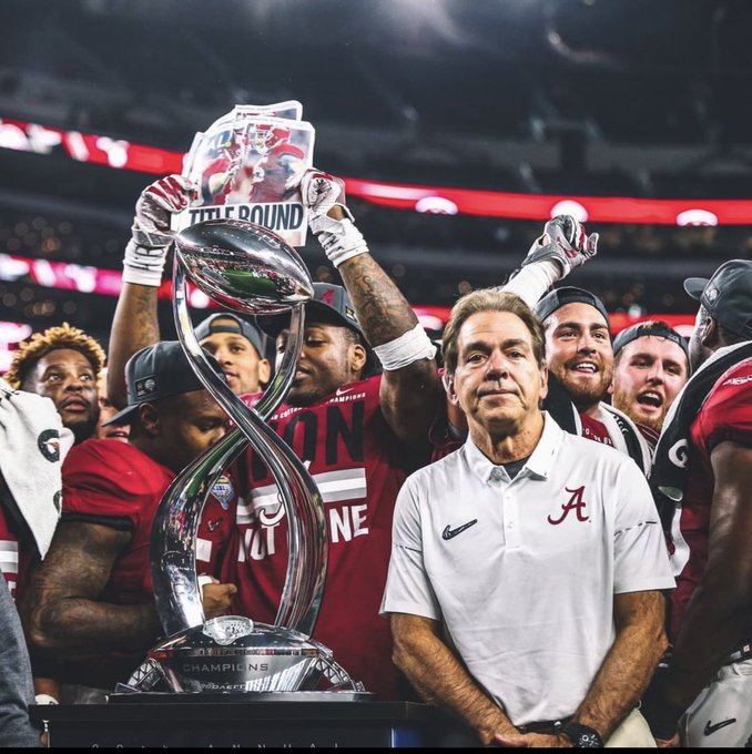coachajkings's tweet photo. Nick Saban called it the greatest threat to excellence:

Complacency.

He said it was part of the "human condition" and that you have to fight it every day.

Here's how Nick Saban fought complacency at Alabama:🧵 https://t.co/1fQcG6Oa91