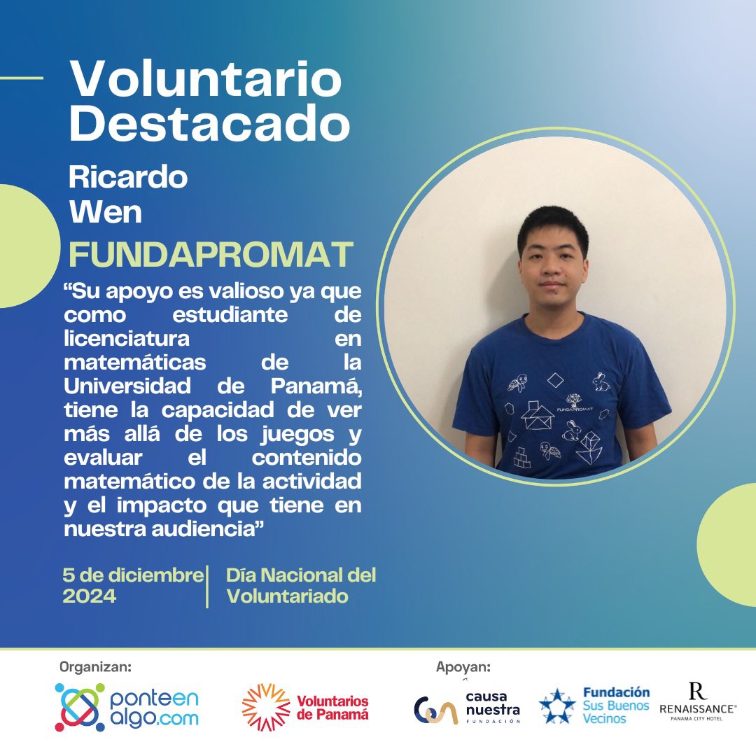 ponteenalgo's tweet photo. @FECPanama @VoluntarioPTY @FundSBV @fundacionmaipty @donavidapanama @banaparpma @NinosDarien @proecoazuero @FValorate #5DeDiciembre
#DiaDelVoluntario 
@VoluntarioPTY 
@ponteenalgo 
Fundación Causa Nuestra
@FundSBV 

@fundapromat https://t.co/NXzKKxa1ez