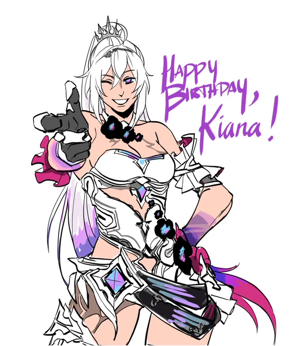 happy birthday to my wife kiana, the most beautiful girl in the galaxy  