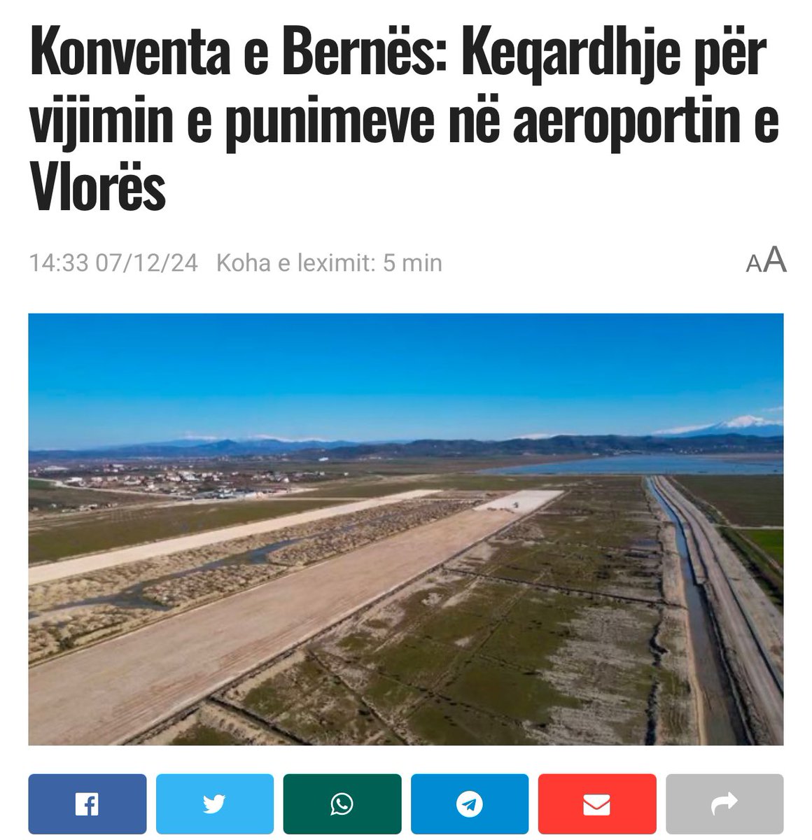 Prej vitesh kemi ngritur shqetësimin për një zhvillim të drejtë, që respekton ekosistemin dhe ruan balancat natyrore. Prishja e lagunës është një alarm i fortë për shkatërrimin e habitatit, rënien e popullatave të shpendëve dhe dështimin e masave mbrojtëse. Zhvillimi i turizmit