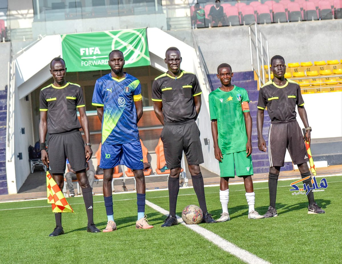 Our own boy Ronaldo Daniel captains the U17 national team in a preparatory friendly match against second tier Al Hurriya FC. 

#FutureStars 
#WeBuildTalents 
#MoreThanFootball 
#CECAFAU17Qualifiers 
#SouthSudan