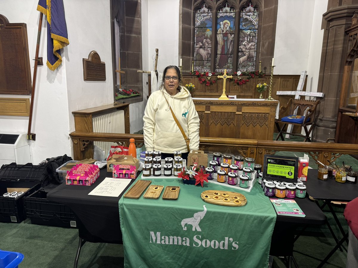 We have honey, cheese, fresh fish, home made jams, home made chutneys and plenty of sweet treats and gift options at the Rainhill Farmers Market and St Ann’s Christmas Market.

We also have the Rainhill Rotary Santa 🎅 

It is on till 1pm so call in 🎄