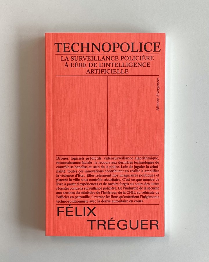 Tu es à #Lyon et tu cherches un plan au chaud pour cet aprèm ? Viens discuter de #Technopolice à la librairie La Gryffe à 15h ! editionsdivergences.com/evenements/ren…
