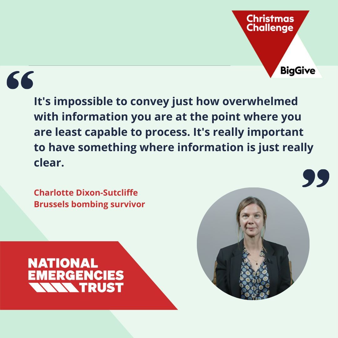 Help us be there for survivors of UK emergencies - from floods and fires to terror attacks, we know how lives can change forever, and often that tailored support isn't always readily available. We're working to change this.

Funds raised until 10 December via the <a href="/BigGive/">Big Give</a> will