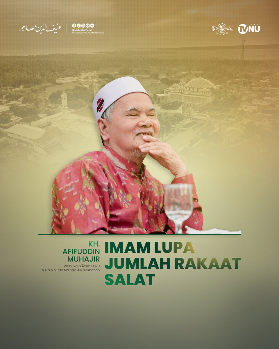 Imam Lupa Jumlah Rakaat Salat . . . youtu.be/ZMzuT… kiaiafifofficial #salah #sholat #ibadah #hijrah #nahdlatululama #ulama #situbondo #dakwah