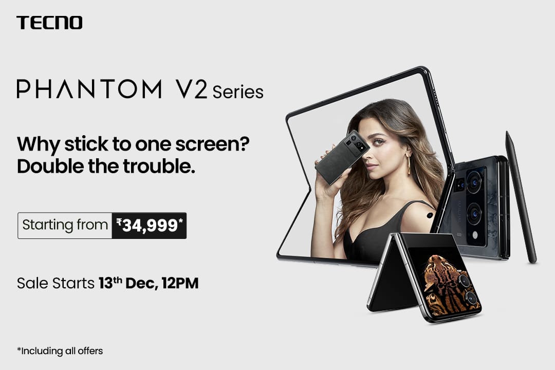 Most affordable foldable phone, Tecno Phantom V Flip 2 launches for Rs 34,999 in India.
Sale date: December 13 via Amazon
#TecnoPhantomVFold2 #TecnoMobile #TechSciGuy