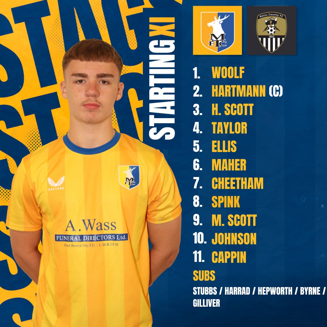 Mansfield Town Academy tweet media