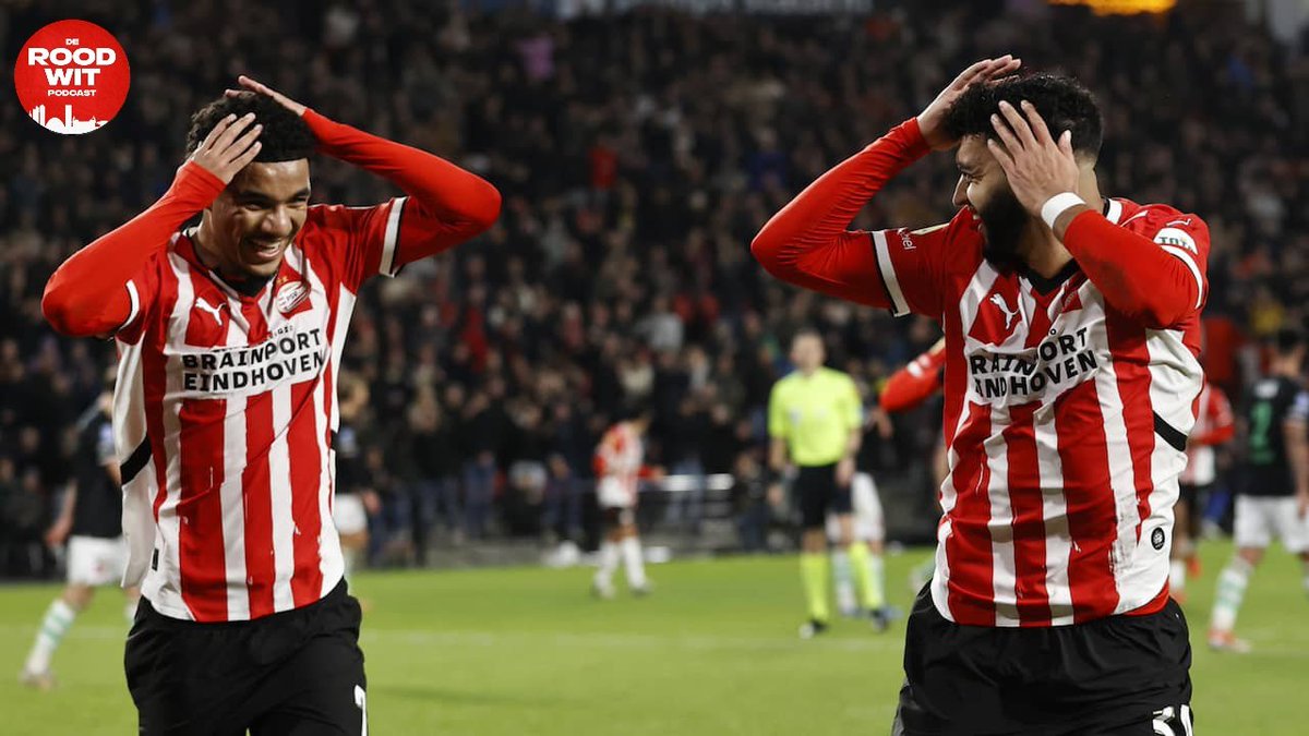 RoodwitPodcast's tweet photo. Onder #OnzeonzichtbareSterren gaf #PSV een galavoorstelling gisteren!!!!! Alsof het zo had moeten zijn...   

Hoe hebben jullie de avond en wedstrijd beleefd? Zet het👇in de comments. 
#PSVtwe #PSVfct #brePSV #Eredivisie #UCL https://t.co/oz0lgWrDCL