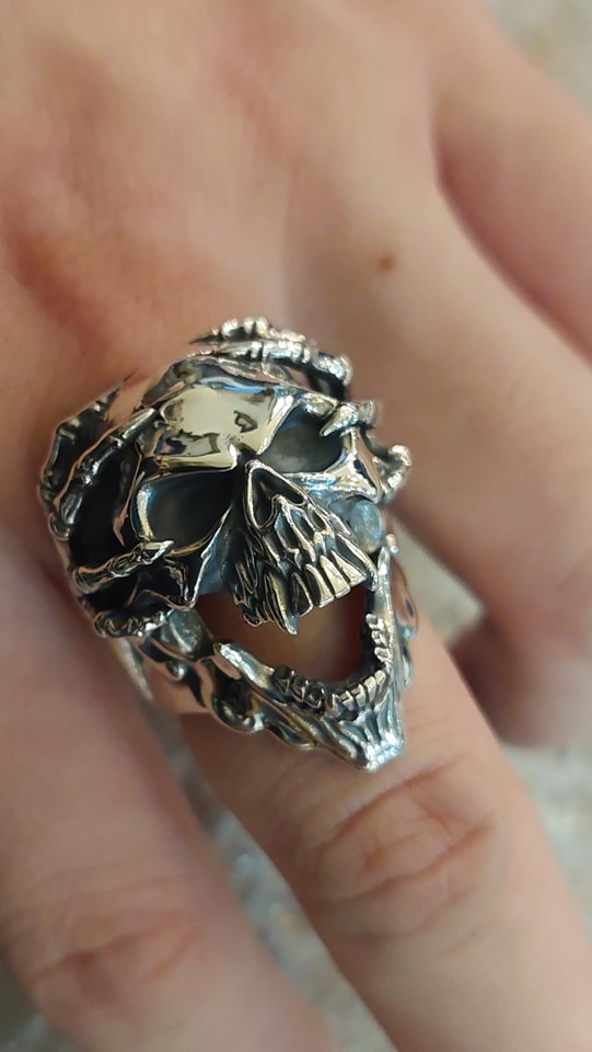 silver29617's tweet photo. Strange Freak Designs - 100% custom skull ring
活動是顧客要求的custom skull ring
價值不菲
#StrangeFreakDesigns #sfd #dresscode925 #古谷尚人 https://t.co/zk4AT4ALQ8