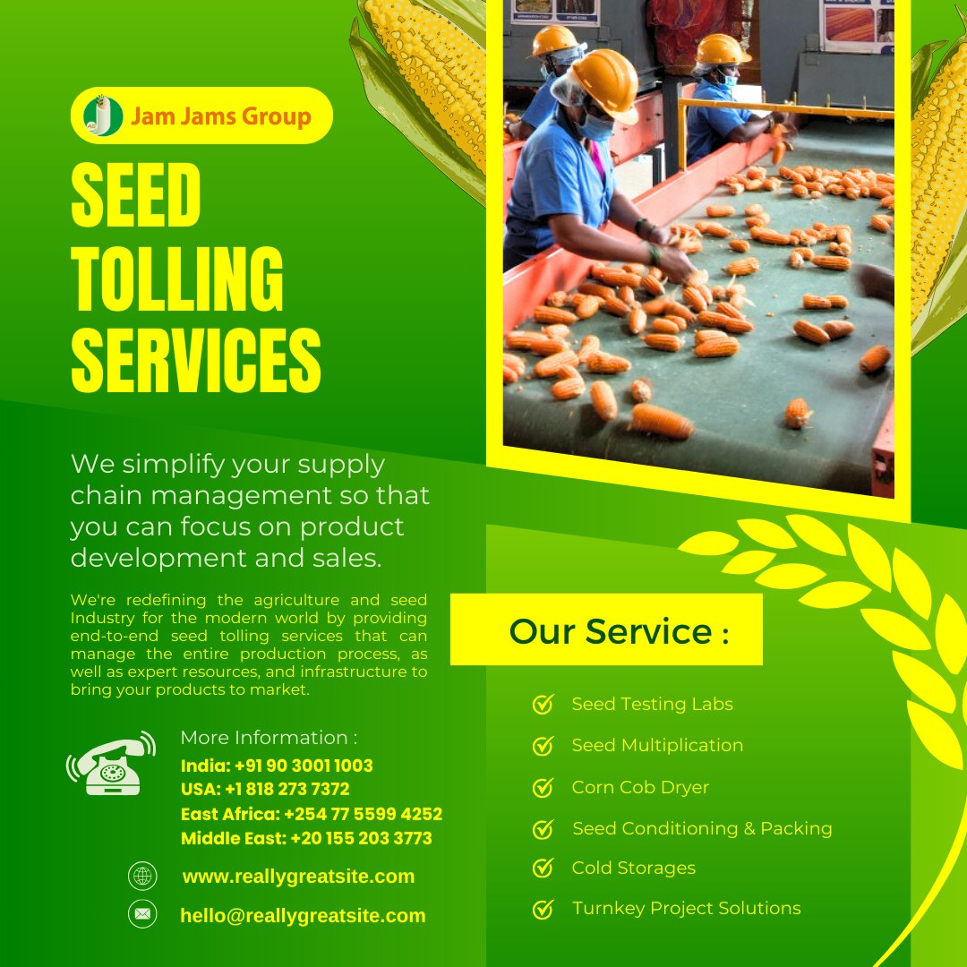 seedsprocessing's tweet photo. We can help your seed business reach new heights through our full-service Contract production-to-distribution Seed Handling Services.  #seedindustry #agriculture #farming #seeds #farmers #seedmultiplication #seedconditioning #agritech #agriculture https://t.co/3AAKhsp7nB