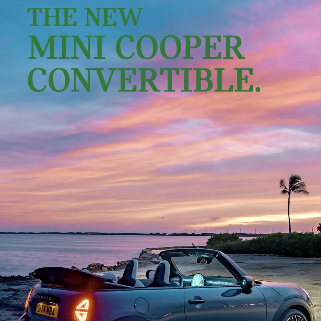 Embrace open-air freedom with the New MINI Convertible – the perfect companion for every season. Style, fun, and fresh air await. Are you ready to drop the top?

#MINIConvertible #BigLoveMINI #OpenAirAdventures