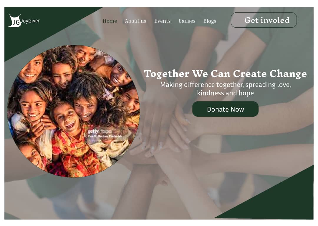 UniqueHeemah's tweet photo. Day 11
Making a difference,Spreading love and kindness, one pixel at a time My design for a non-profit organization hero section #12DaysofHeroSection #uiuxdesign https://t.co/FPdEODn2ix