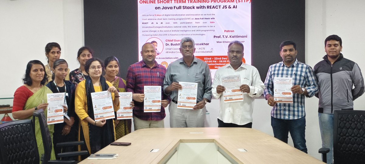 CTUAP_VZMAP's tweet photo. Delivered through collaborative efforts with leading organizations such as AICTE and NASSCOM, the program ensures exposure to cutting-edge trends, tools, and techniques. https://t.co/VvQc8pvMqO