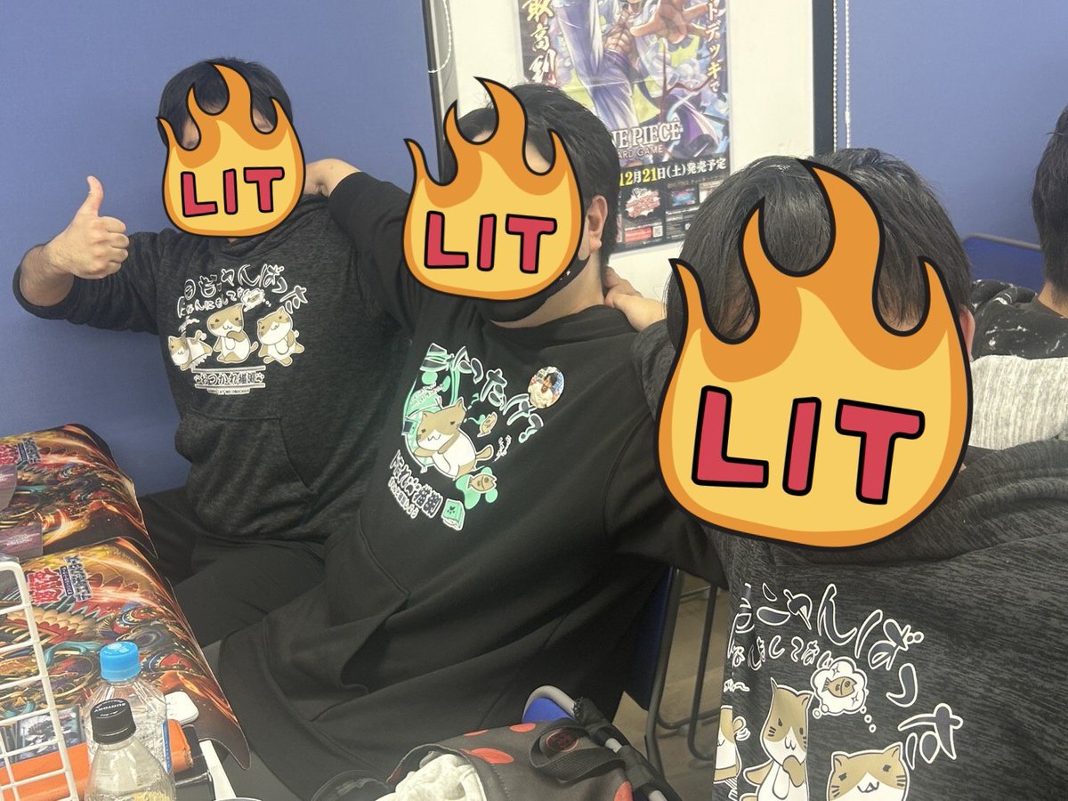 YCCS千葉 3人チーム戦
チーム6-1 個人6-0-1 
で準優勝しました！ライゼオル使いました。
3面ガルドマットとクソダサパーカーが強かったです🤮
ぐりむくん、どみのくんありがとう！