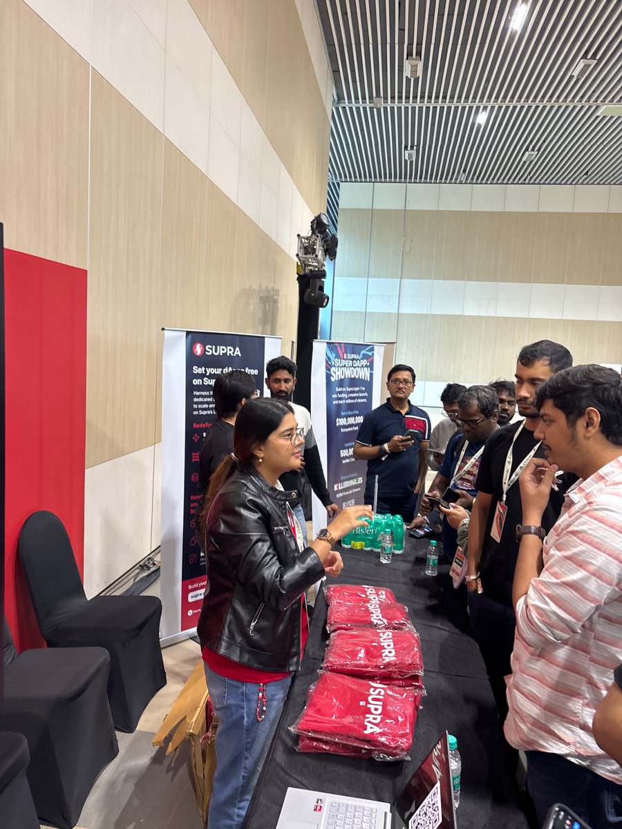 GauravParulek12's tweet photo. Looking Forward to Building our SuperDapp on @SUPRA_Labs at @ETHIndiaco #SupraMOVEIndia https://t.co/hzJwLmT9dt