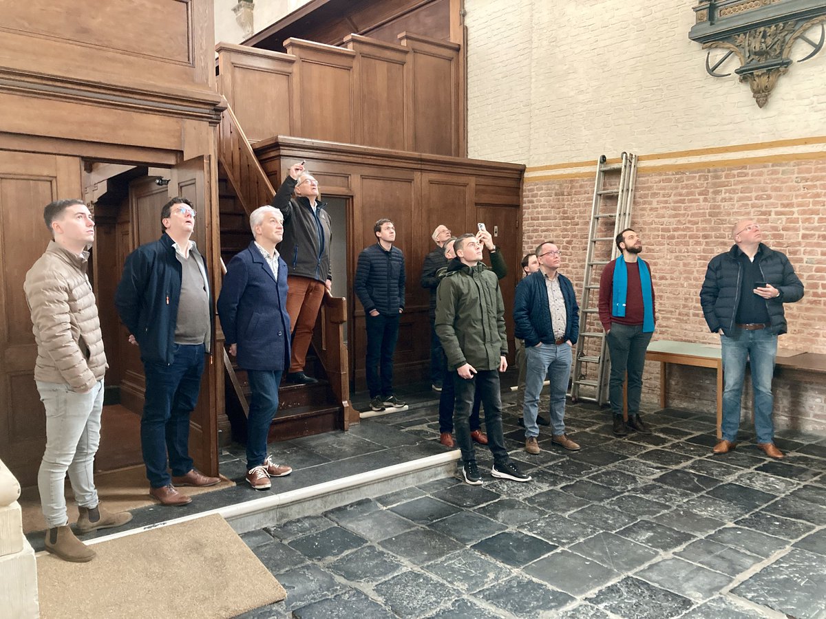 ChristenUnieKrw's tweet photo. Samen meer WAARD.

Interessante rondleiding van @AnthonyTom19  in de Bartholomeuskerk te Schoonhoven samen met de fractie @SGP_Krw https://t.co/lsxlw5T4Mv