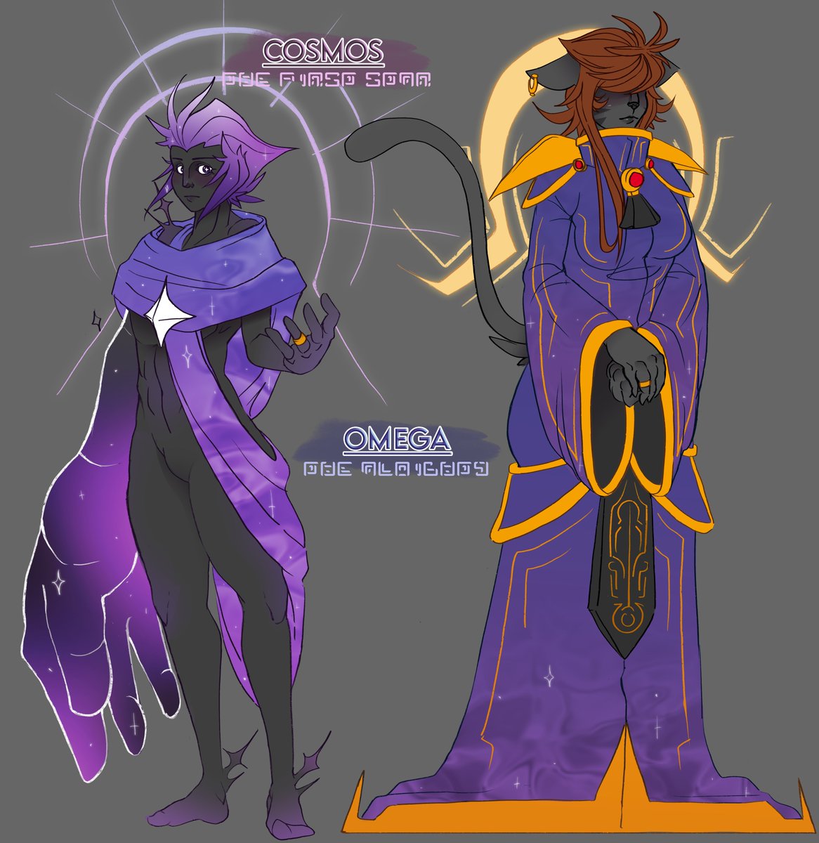 Luukaaat's tweet photo. These characters are quite important in my universe, so i decided to remake them after like what, 4 to 5 years?
#art #oc #god #furry #cat #star https://t.co/O9AsDq3uBg