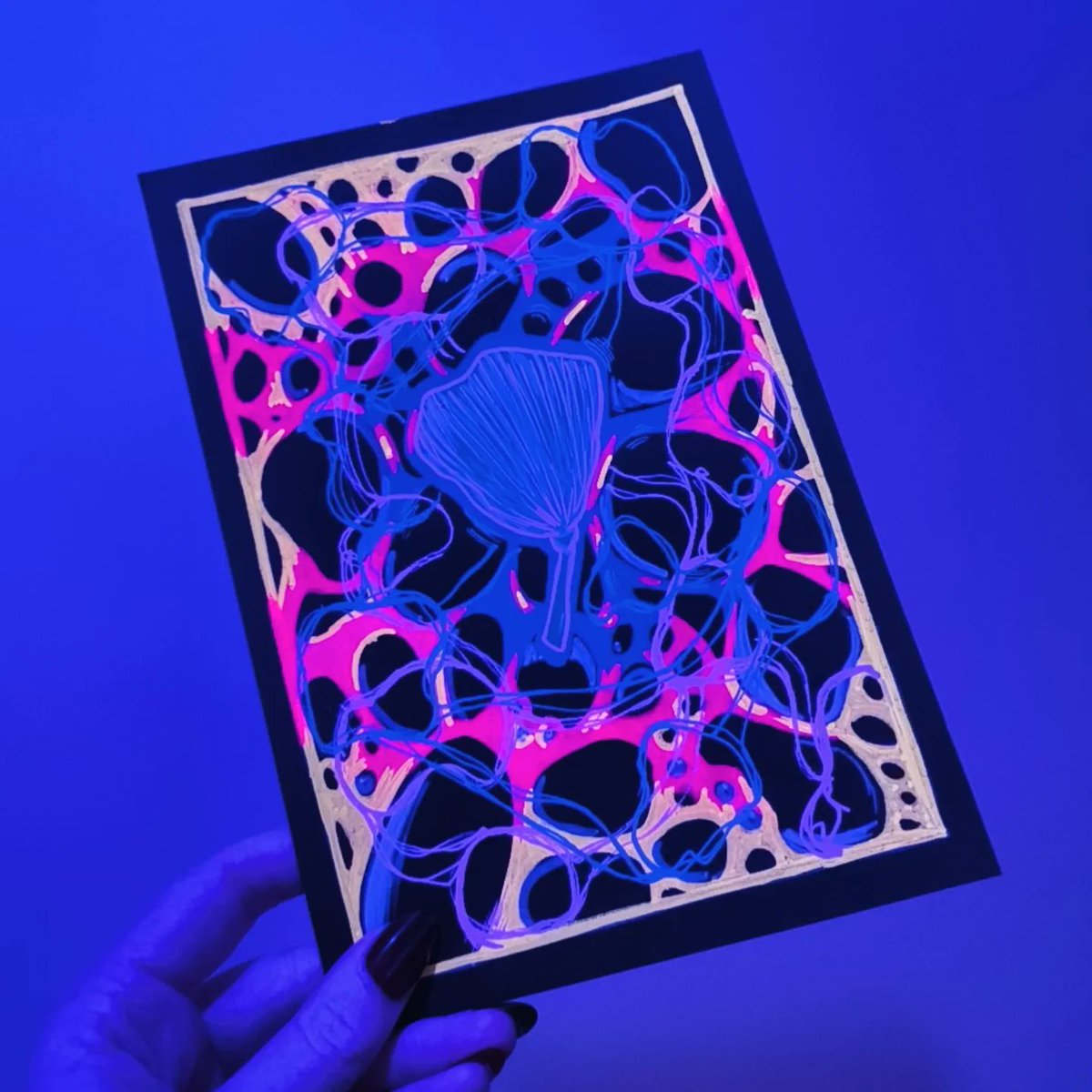 #scrawlrchallenge #109 Amoeba !!
Wow what a lot of fun I had with this one!! I started <a href="/ScrawlrBox/">ScrawlrBox</a> again to help challenge myself to create work that wasn't just anime!
Yes this may be an #Arcane reference, HOWEVER!! It does not look my normal stuff still, so I get the pass ;)