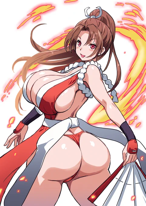 不知火舞自由に描いたんで楽しー!! 