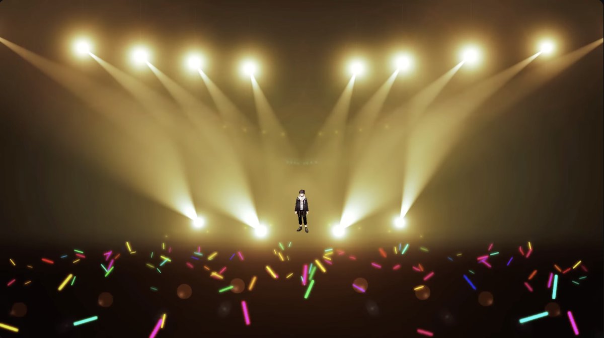 magicien_ballon's tweet photo. ←初配信　Unity→
#三枝明那_1stライブ https://t.co/F198t0fWcb