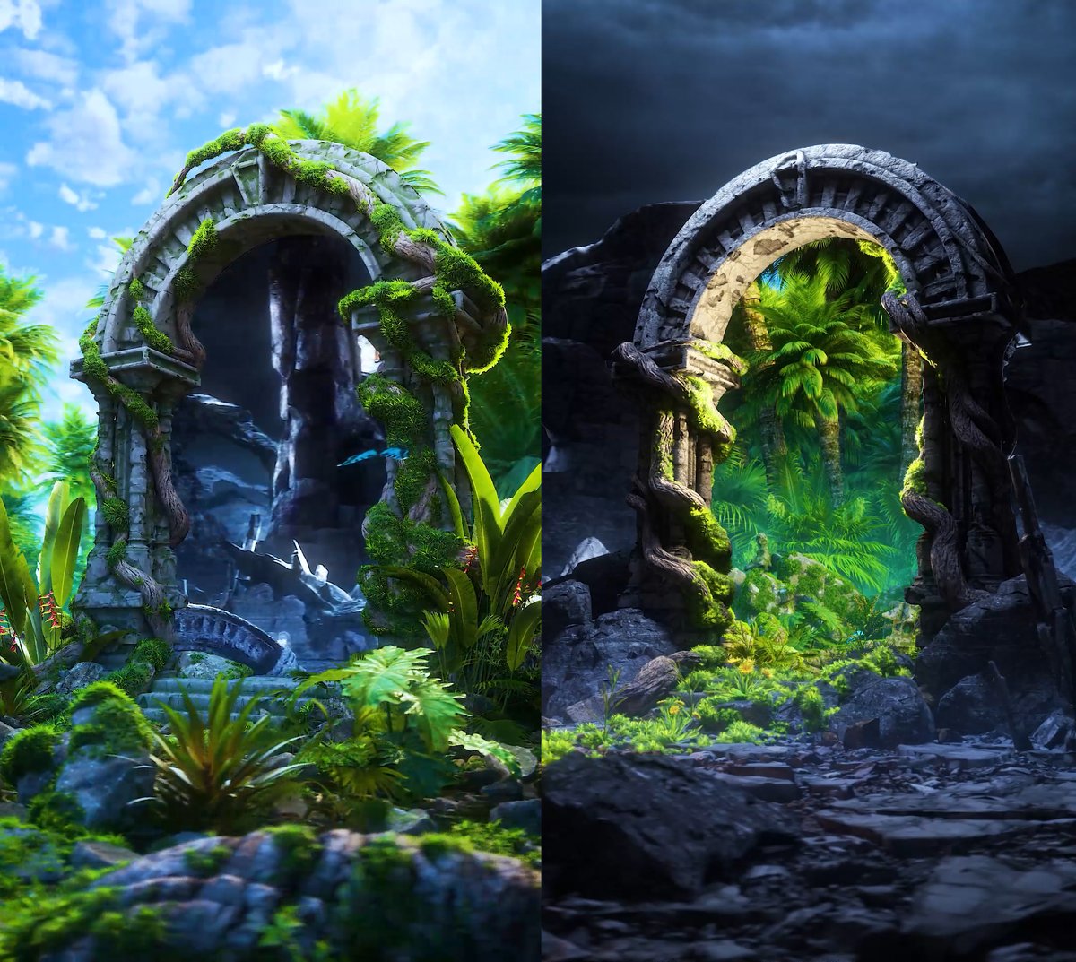 👈Vivid or dark environment?👉

Which one do you prefer?