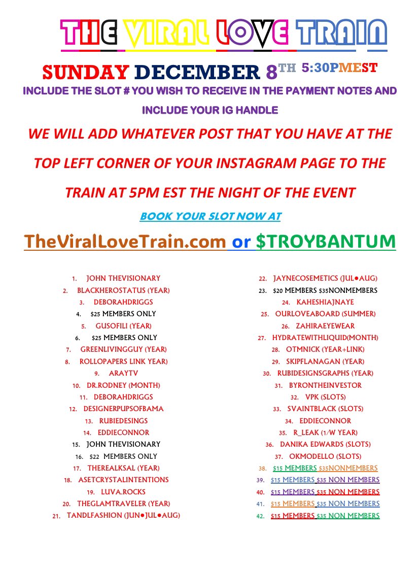 The Viral Love Train tweet media